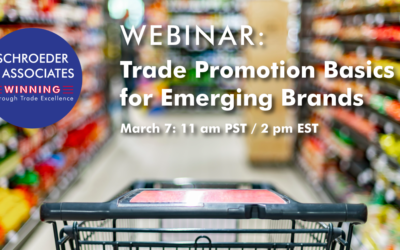 WEBINAR: Trade Promotion Basics for Emerging Brands